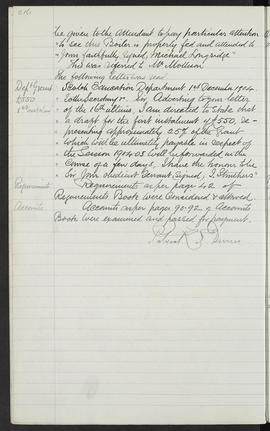 Minutes, Aug 1901-Jun 1907 (Page 216)