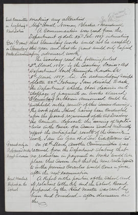 Minutes, Apr 1882-Mar 1890 (Page 87, Version 2)