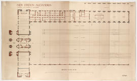 New Station - Alexandria - No.2. Ground floor plan (Version 1)