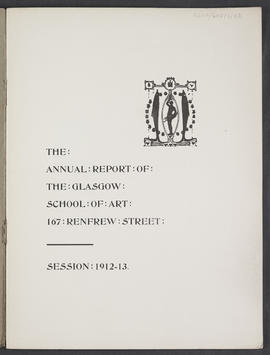 Annual Report 1912-13 (Page 1)