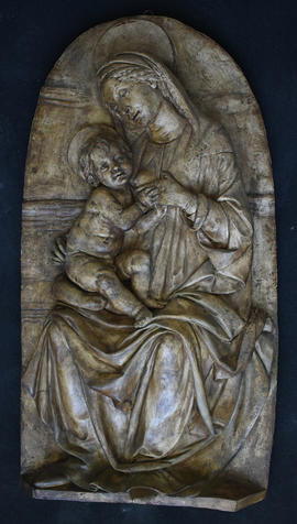 Plaster cast of Virgin and Child (Version 2)