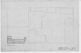 (1a) key plans/ basement floor plan (June) :scale 1/16"