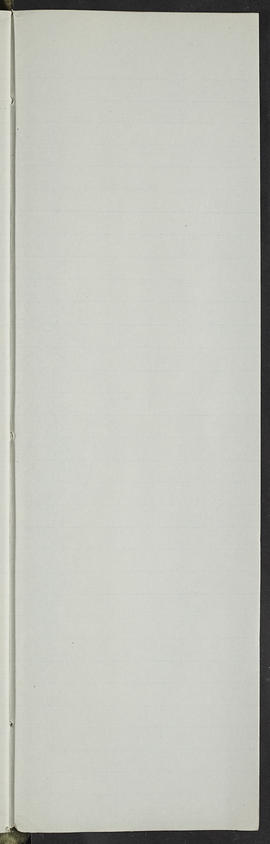 Minutes, Aug 1911-Mar 1913 (Index, Flyleaf, Page 2, Version 1)