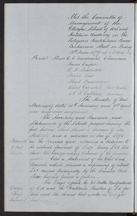 Minutes, Apr 1854-Mar 1882 (Page 139, Version 2)