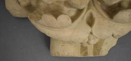 Plaster cast of ornamental boss (Version 3)