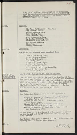 Minutes, Aug 1937-Jul 1945 (Page 141, Version 1)