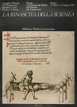 Poster for exhibition 'La Rinascita della Scienza', Italy