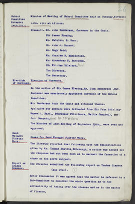 Minutes, Aug 1911-Mar 1913 (Page 26, Version 1)