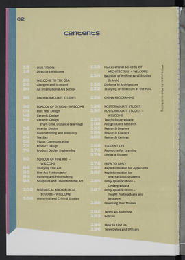 General prospectus 2006-2007 (Page 2)