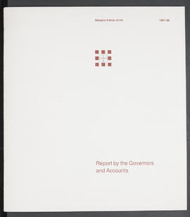 Annual Report 1987-88 (Front cover, Version 1)