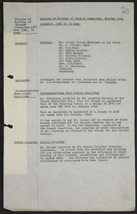 Minutes, Oct 1931-May 1934 (Page 20, Version 1)