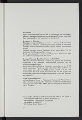 General prospectus 1969-1970 (Page 45)
