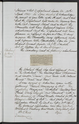 Minutes, Apr 1882-Mar 1890 (Page 39, Version 1)