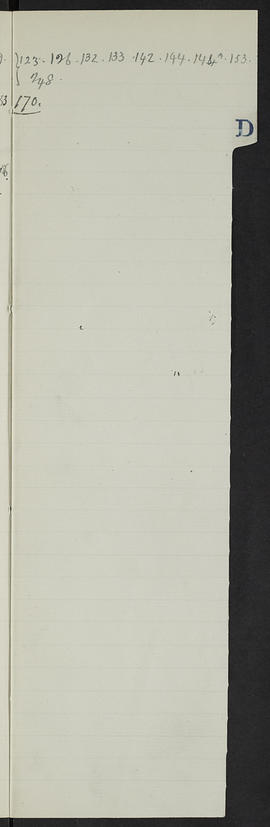 Minutes, May 1909-Jun 1911 (Index, Page 5, Version 1)