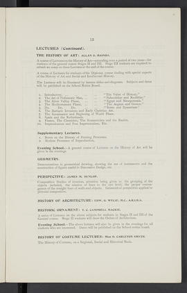 General prospectus 1925-1926 (Page 13)