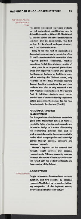 General prospectus 1994-1995 (Page 45)