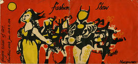 Glasgow School of Art fashion show 1955 programme (Version 1)
