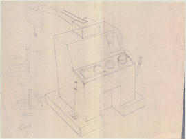 Initial drawing of ultrasonic medical diagnostic machine