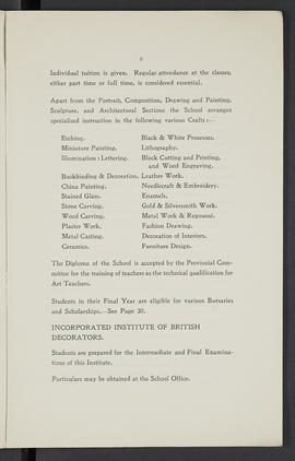 General prospectus 1926-1927 (Page 9)