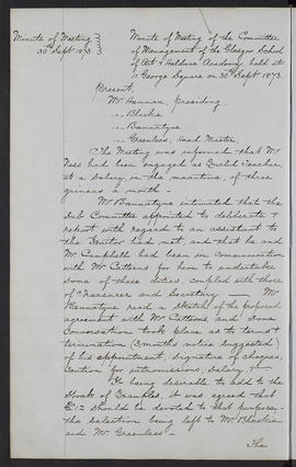 Minutes, Apr 1854-Mar 1882 (Page 109, Version 2)