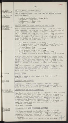 Minutes, Aug 1937-Jul 1945 (Page 230, Version 1)