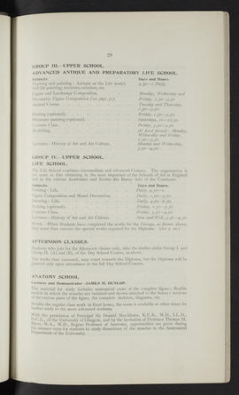 General prospectus 1910-1911 (Page 29)