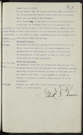 Minutes, Oct 1916-Jun 1920 (Page 147, Version 1)