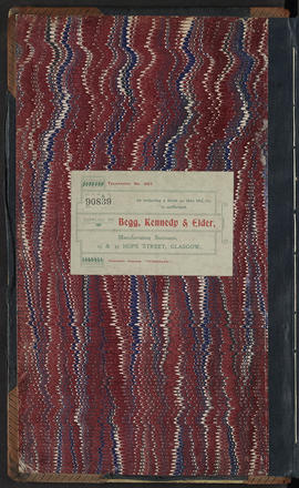 Minutes, Aug 1901-Jun 1907 (Front cover, Version 2)