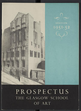 General prospectus 1951-52 (Front cover, Version 1)