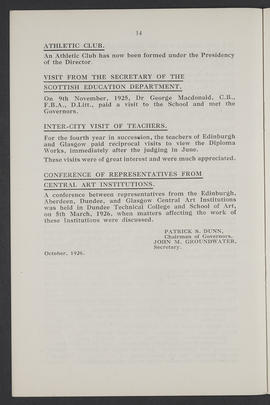 Annual Report 1925-26 (Page 14)