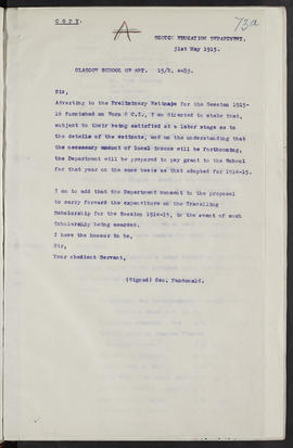 Minutes, Jun 1914-Jul 1916 (Page 73A, Version 1)