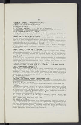 General prospectus 1922-23 (Page 19)