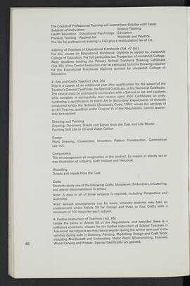 General prospectus 1964-1965 (Page 46)