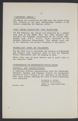 Annual Report 1924-25 (Page 16)
