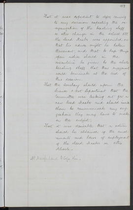Minutes, Apr 1854-Mar 1882 (Page 153, Version 1)