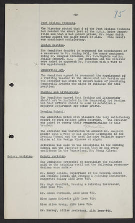 Minutes, Oct 1931-May 1934 (Page 75, Version 1)
