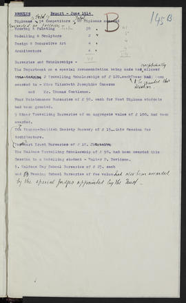 Minutes, Mar 1913-Jun 1914 (Page 145B, Version 1)