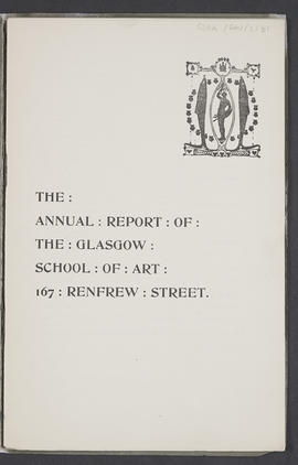 Annual Report 1905-06 (Page 1)