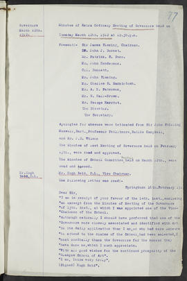 Minutes, Aug 1911-Mar 1913 (Page 77, Version 1)