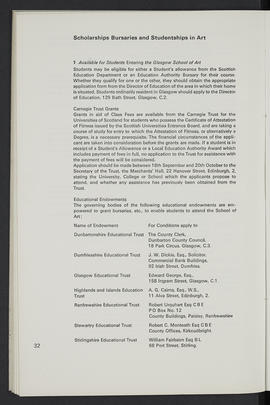 General prospectus 1964-1965 (Page 32)