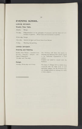 General prospectus 1911-1912 (Page 51)