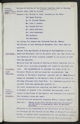 Minutes, May 1909-Jun 1911 (Page 46, Version 1)