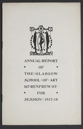 Annual Report 1917-18 (Page 1)