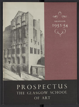 General prospectus 1953-54 (Front cover, Version 1)