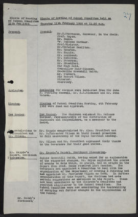 Minutes, Oct 1931-May 1934 (Page 27, Version 1)