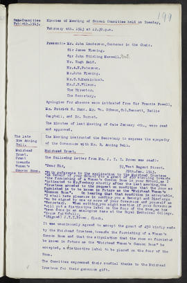 Minutes, Aug 1911-Mar 1913 (Page 199, Version 1)