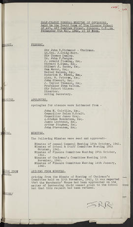 Minutes, Aug 1937-Jul 1945 (Page 155, Version 1)