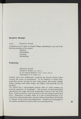 General prospectus 1963-1964 (Page 31)