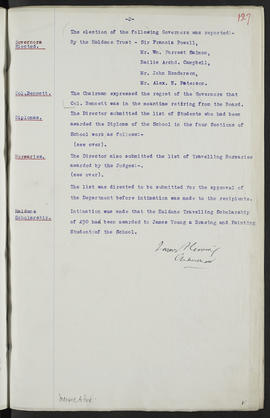 Minutes, May 1909-Jun 1911 (Page 127, Version 1)