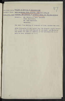 Minutes, Jul 1920-Dec 1924 (Page 87, Version 1)